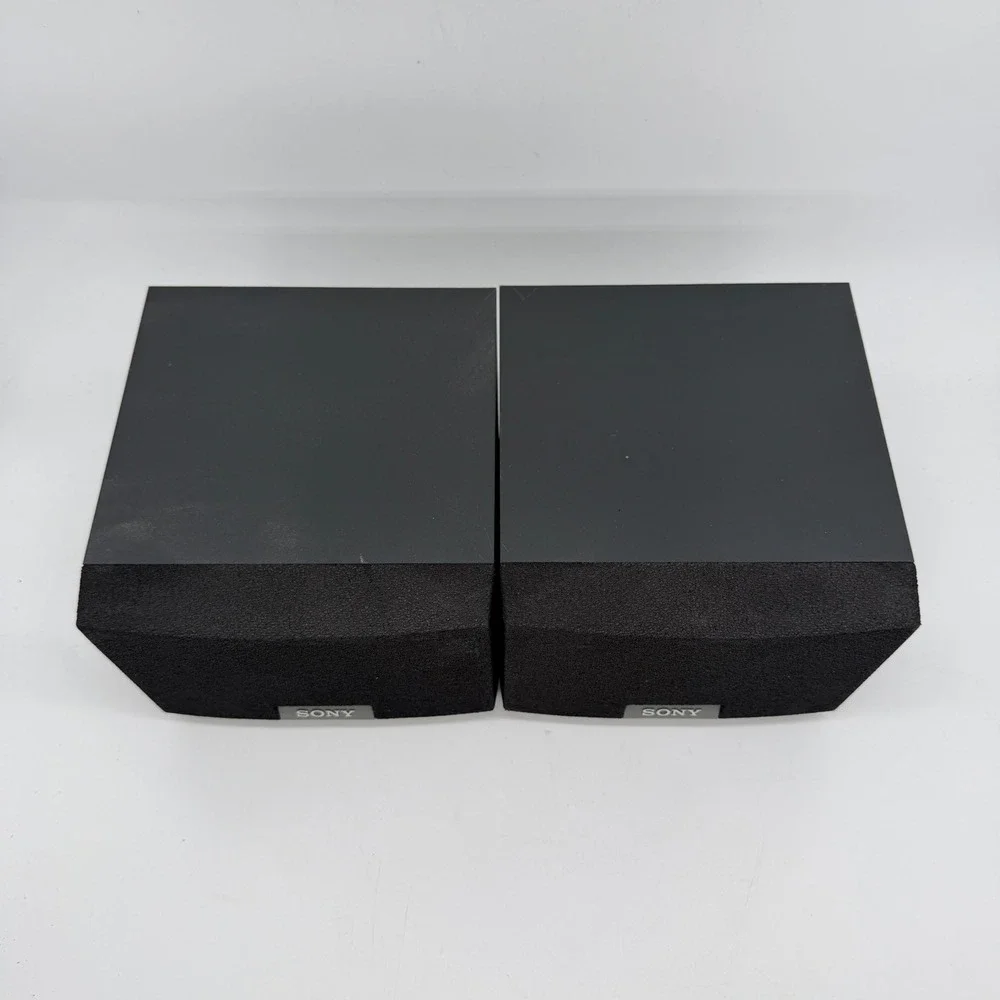 Sony SS-CN305 Center + SS-SR305 Surround Speakers Set Black 8 Ohm 120W Tested